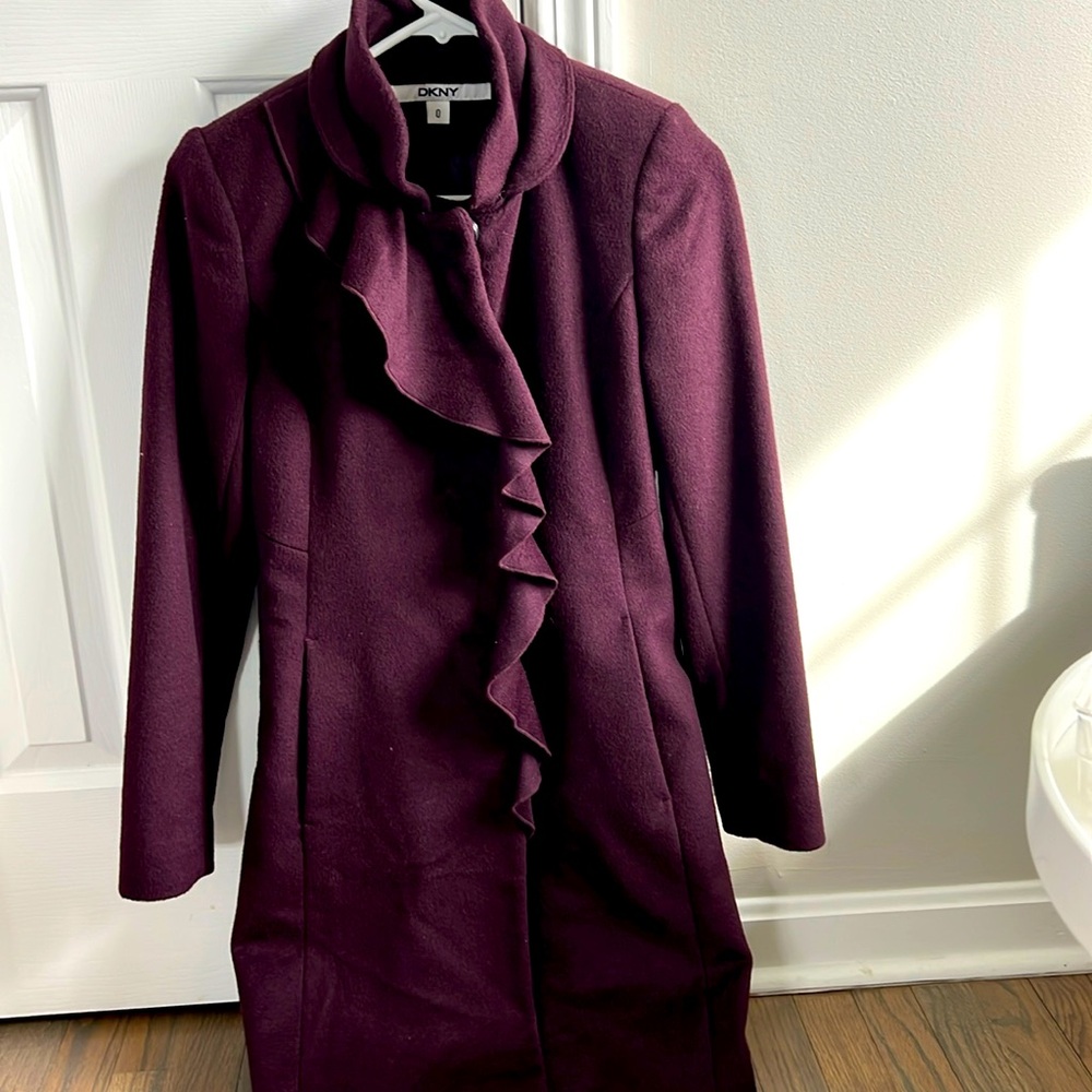 DKNY wool peacoat size 0